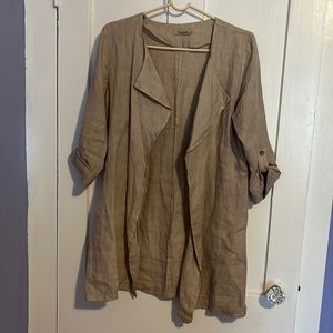 Alessia Pacini linen jacket made in Italy